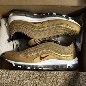 Nike Air Max 97 Metallic Gold Sneakers